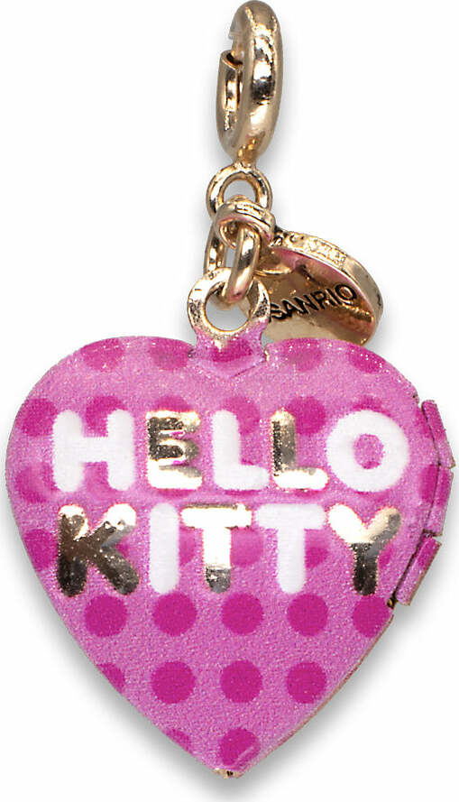 Gold Hello Kitty Locket Charm