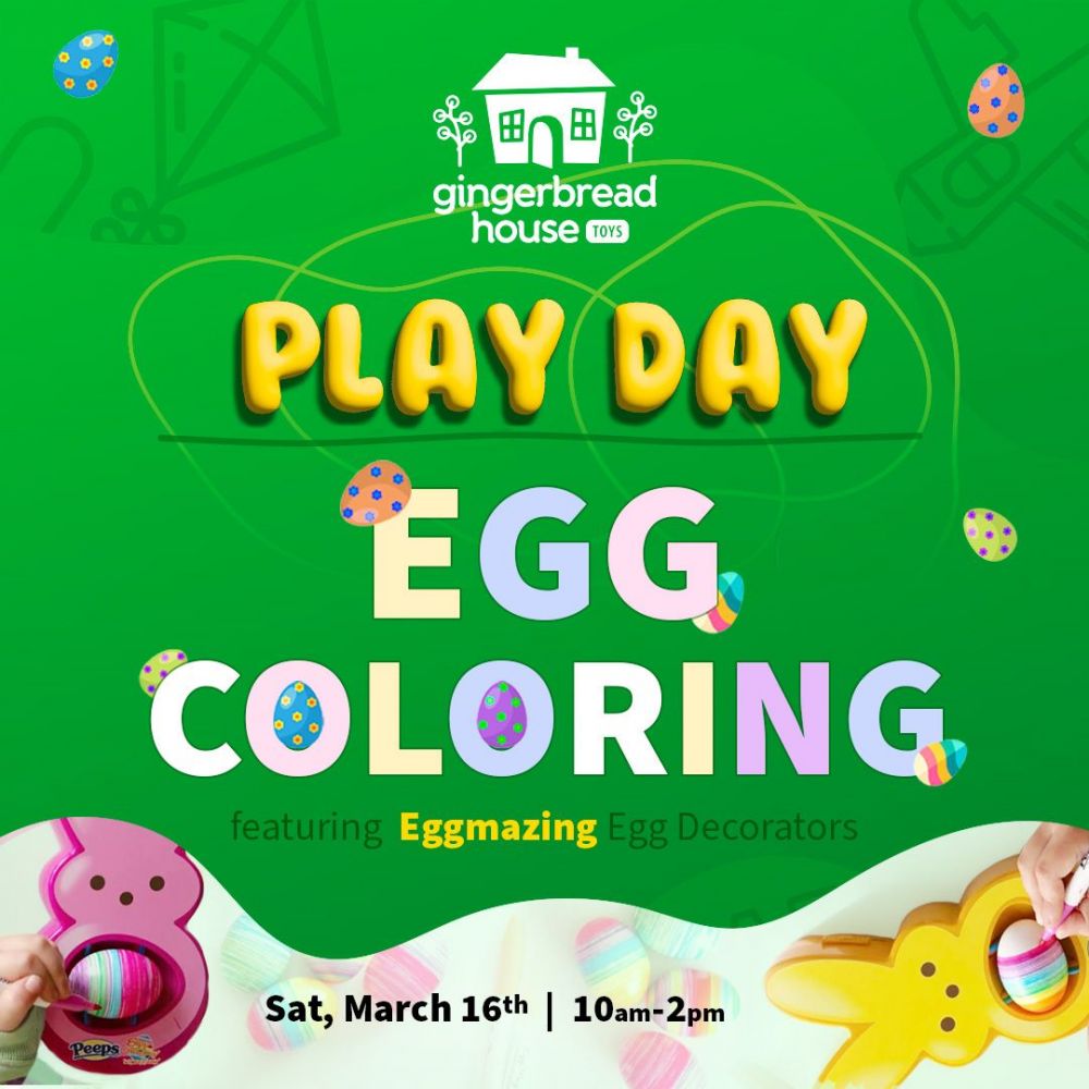 Play Day: Egg coloring!