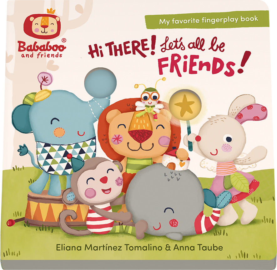 "Hi There! Let's all be Friends!" Board Book