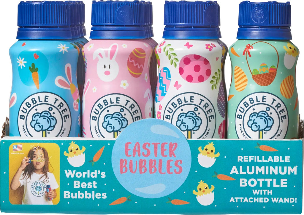 4oz Easter Aluminum Bubble Bottle (assorted styles)
