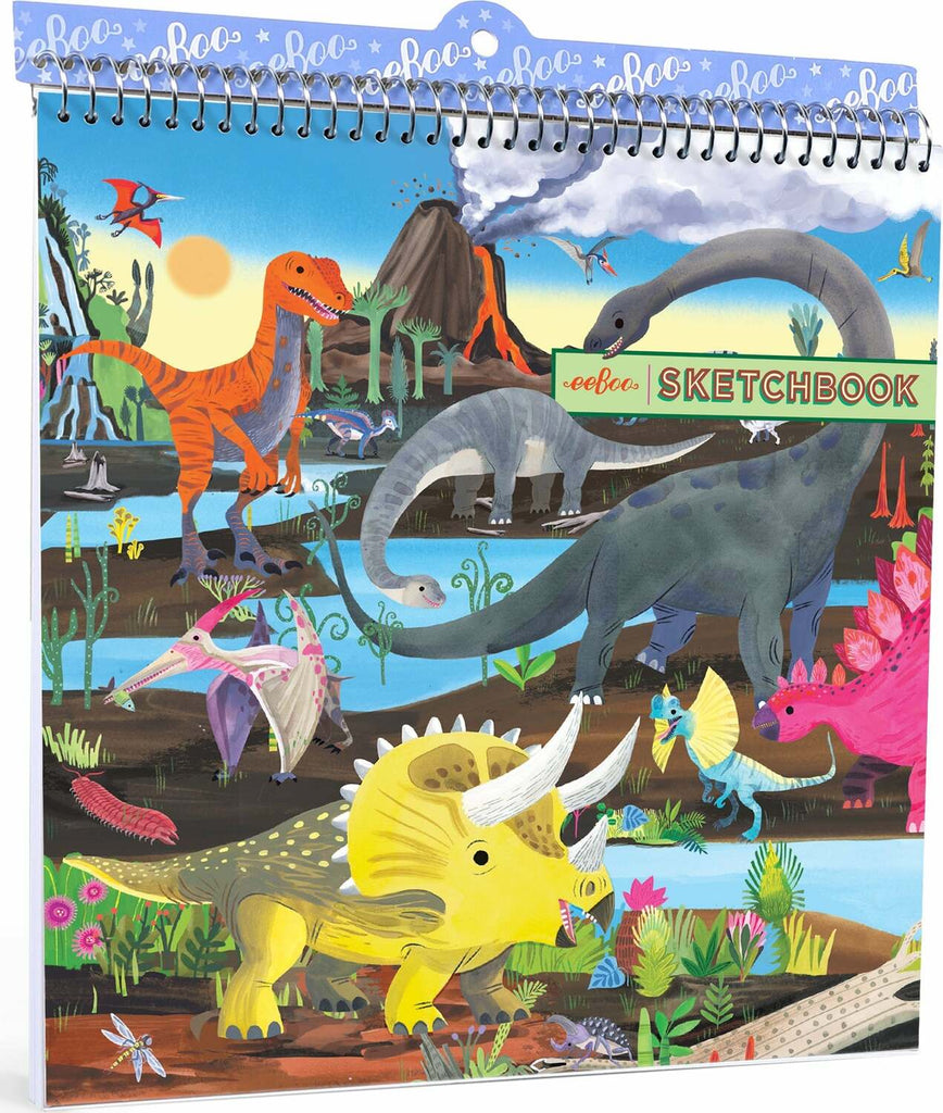 Dinosaur Square Sketchbook