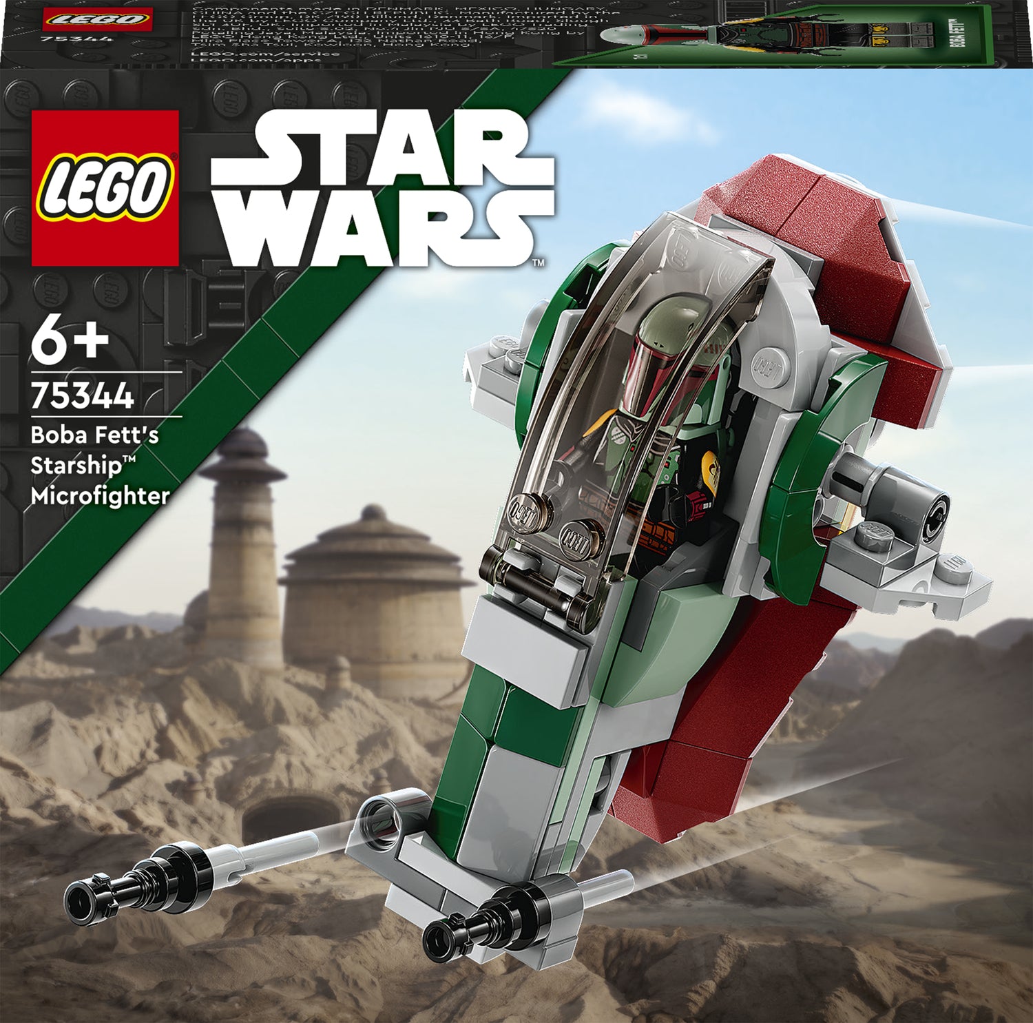 Toys Boba Starship™ – Star Microfighter Wars™: House Gingerbread Fett\'s LEGO®