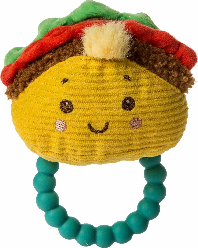 Sweet Soothie Chewy Taco Teether Rattle - 5"