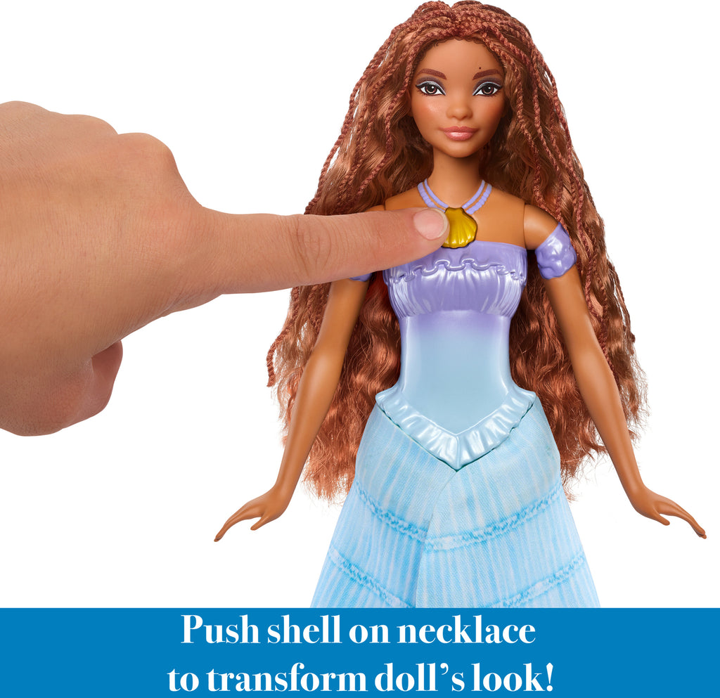 Mattel Disney The Little Mermaid Transforming Ariel Doll