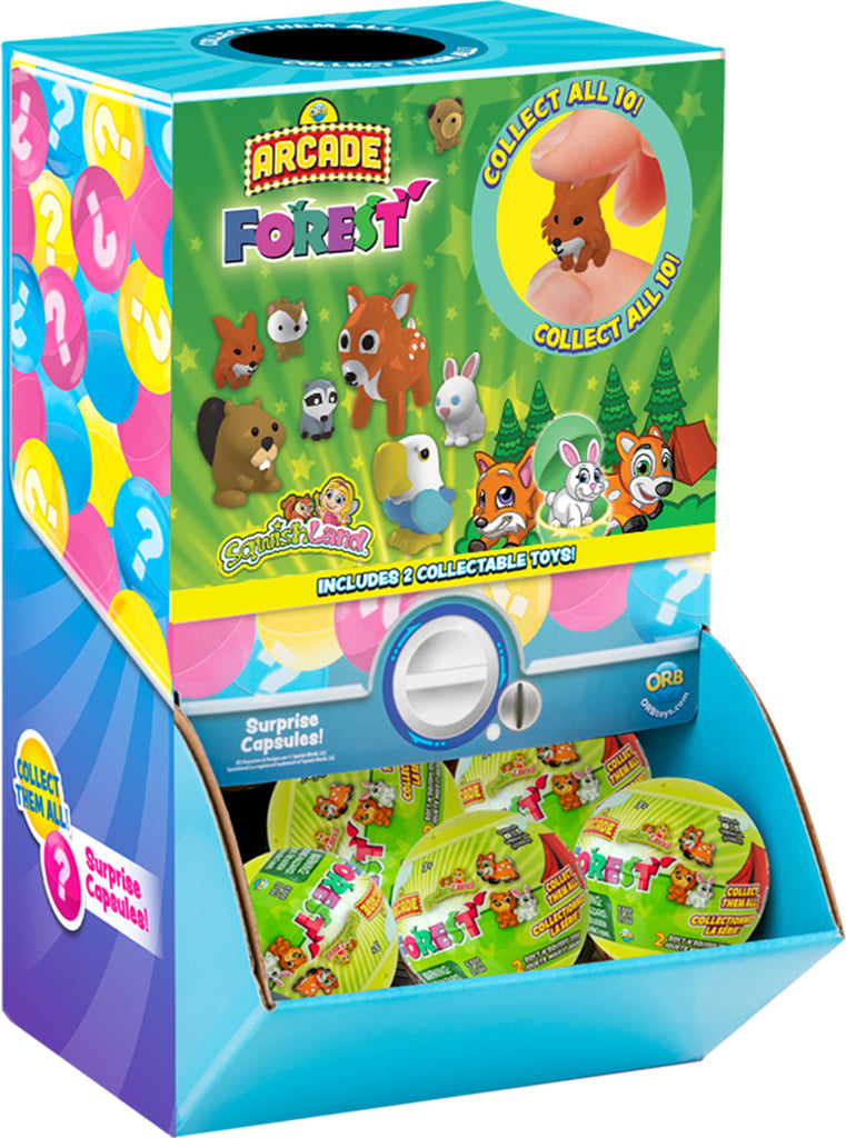 ORB Arcade Capsules Squish Forest Collection