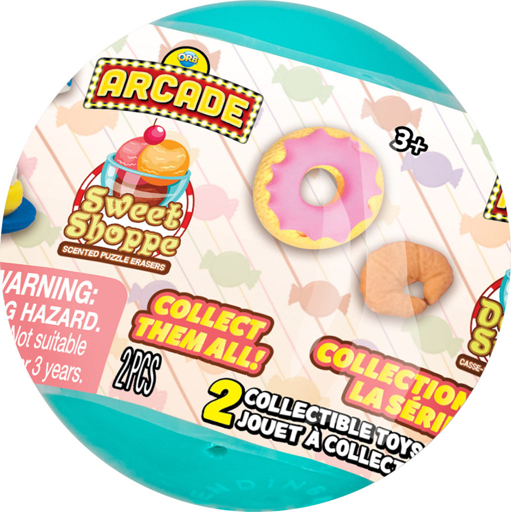 ORB Arcade Sweet Shoppe Erasers