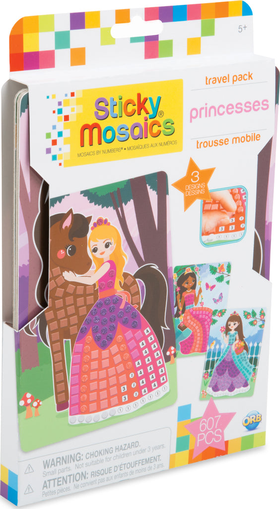 Sticky Mosaics Travel Pack Princesses