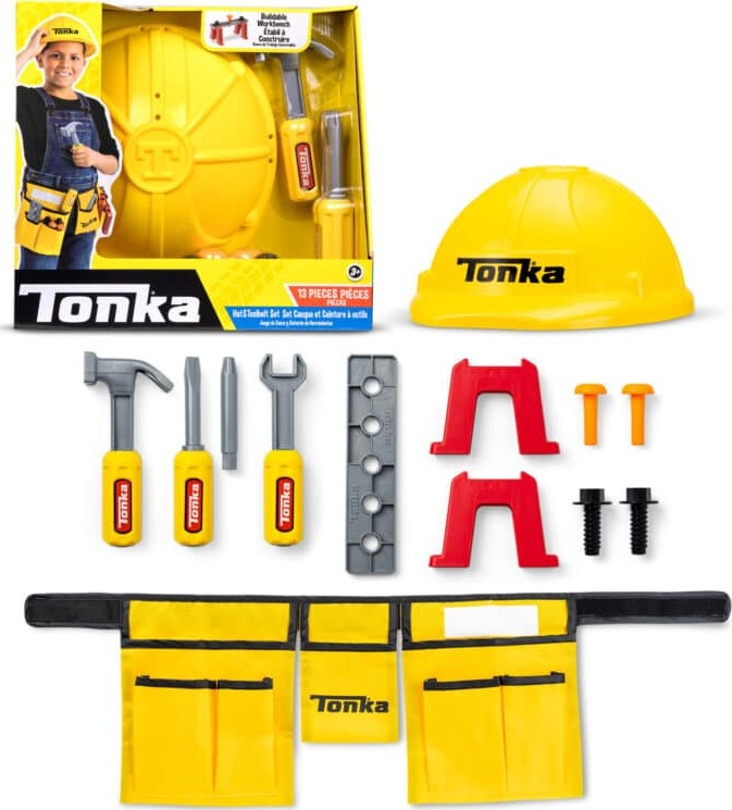 Tough Tool Belt & Hat Set - Tonka – Gingerbread House Toys