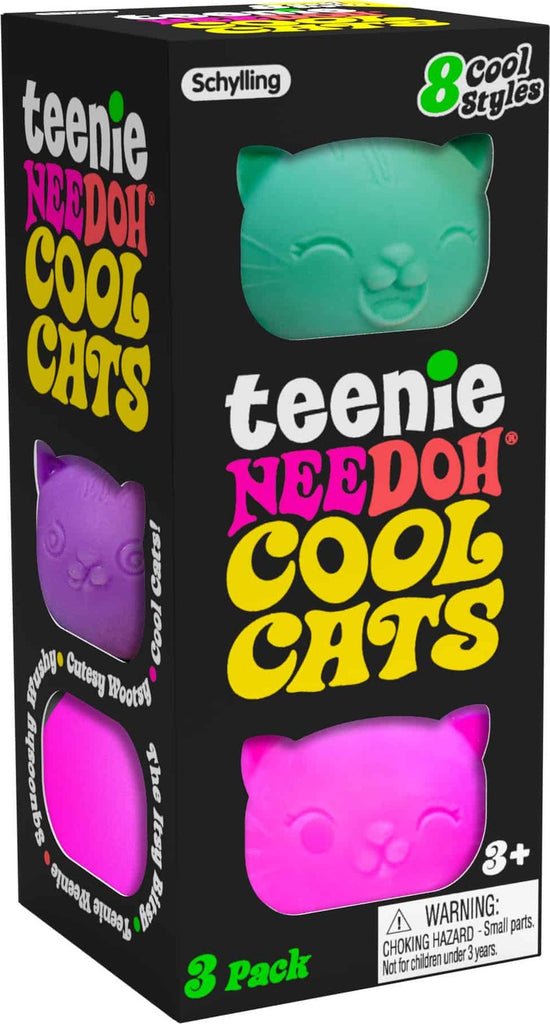 Teenie Cool Cat Nee Doh (assorted)