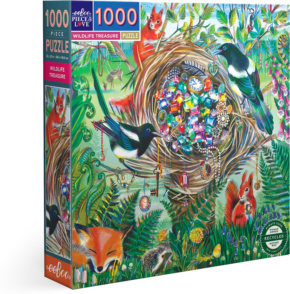 Wildlife Treasure, 1000 Piece Puzzle