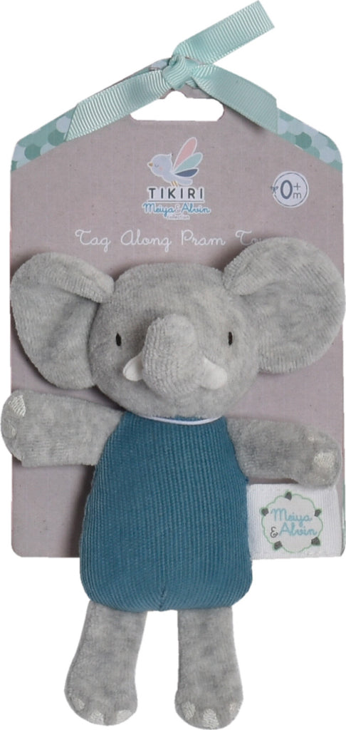 Alvin the Elephant Tag Along Pram Toy
