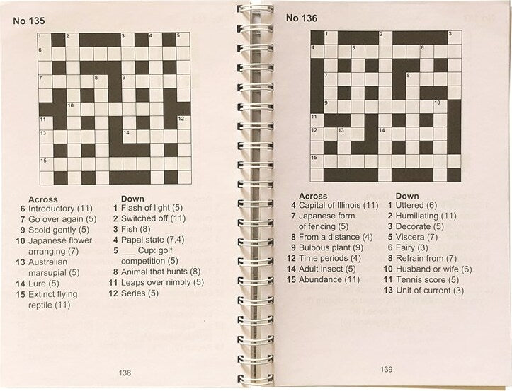 Large Print Crossword Puzzles