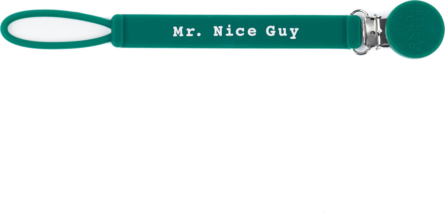 Mr Nice Guy Pacifier Clip