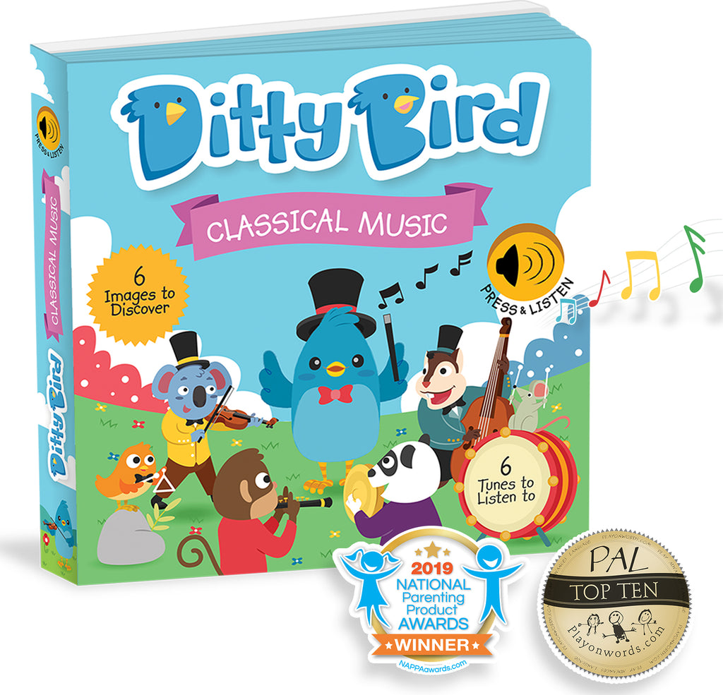 Ditty Bird Baby Sound Book: Classical Music