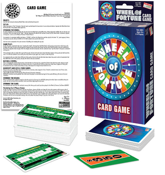 Wheel of Fortune Card Game