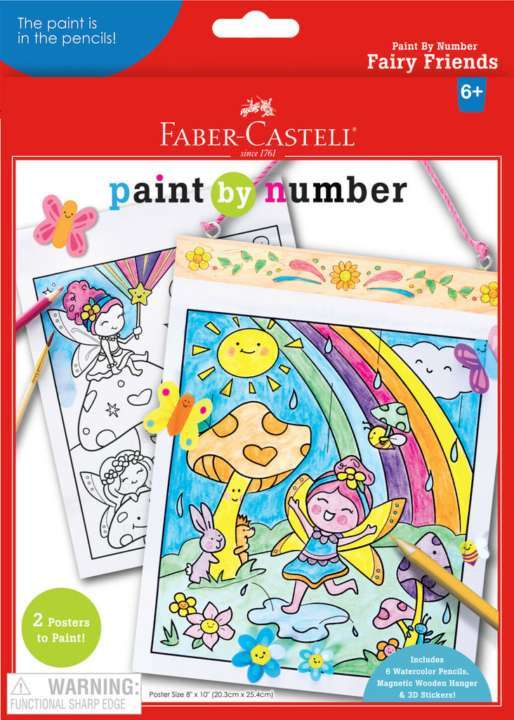 Paint by Numbers Fairy Friends Wall Art