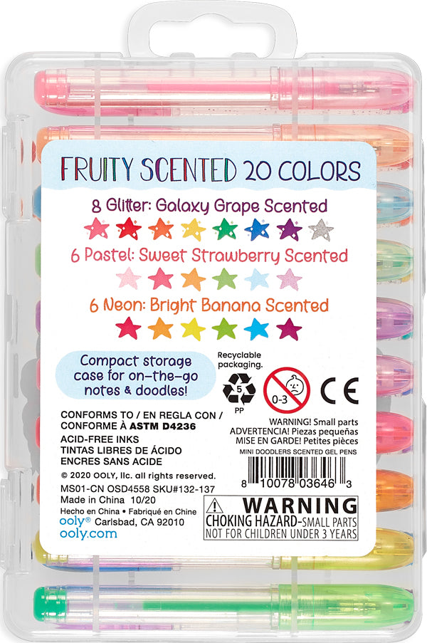 Mini Doodlers Fruity Scented