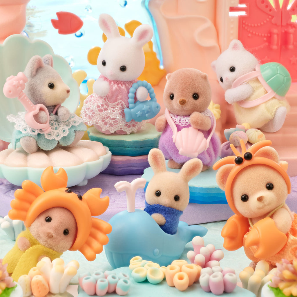 Calico Critters Baby Collectibles Baby Seashore Friends Series (assorted)