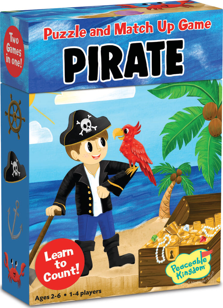 Match Ups Puzzle Game:  Pirates