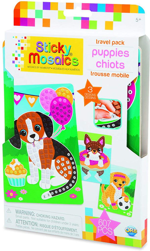 Sticky Mosaics - Travel Pack - Puppies