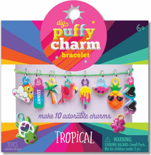 Craft-tastic Puffy Charm Bracelet (assorted)