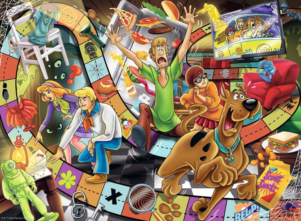 Scooby Doo Haunted Game (200 pc Puzzle)