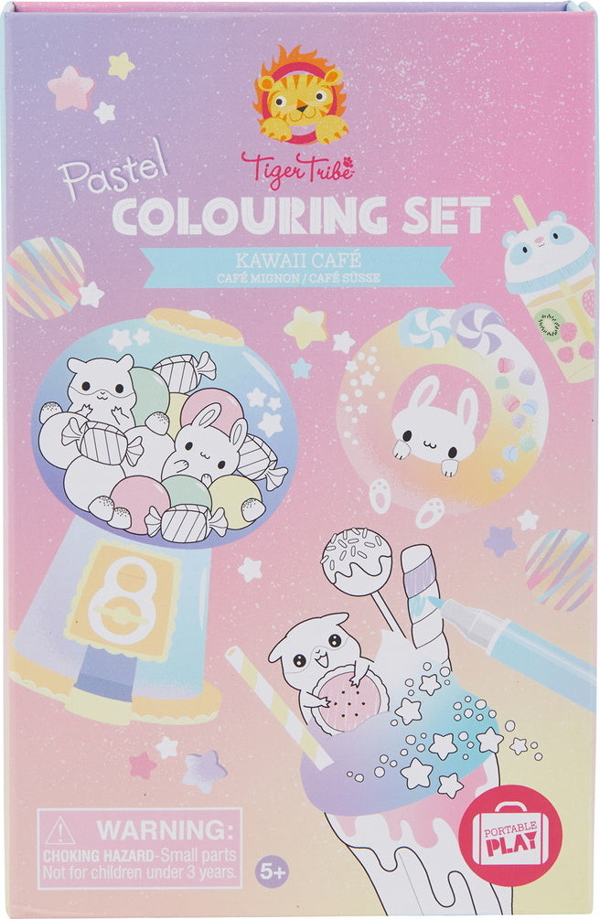 Kawaii Cafe  Coloring Set