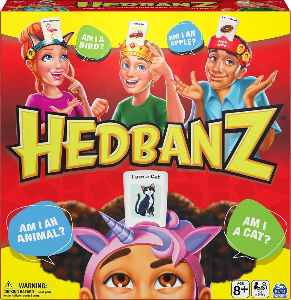 Hedbanz Picture Guessing Board Game New Edition