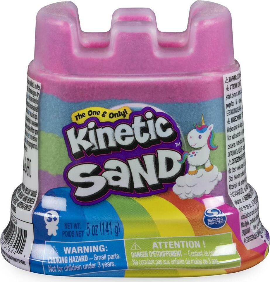 Kinetic Sand Rainbow Unicorn 5oz Container
