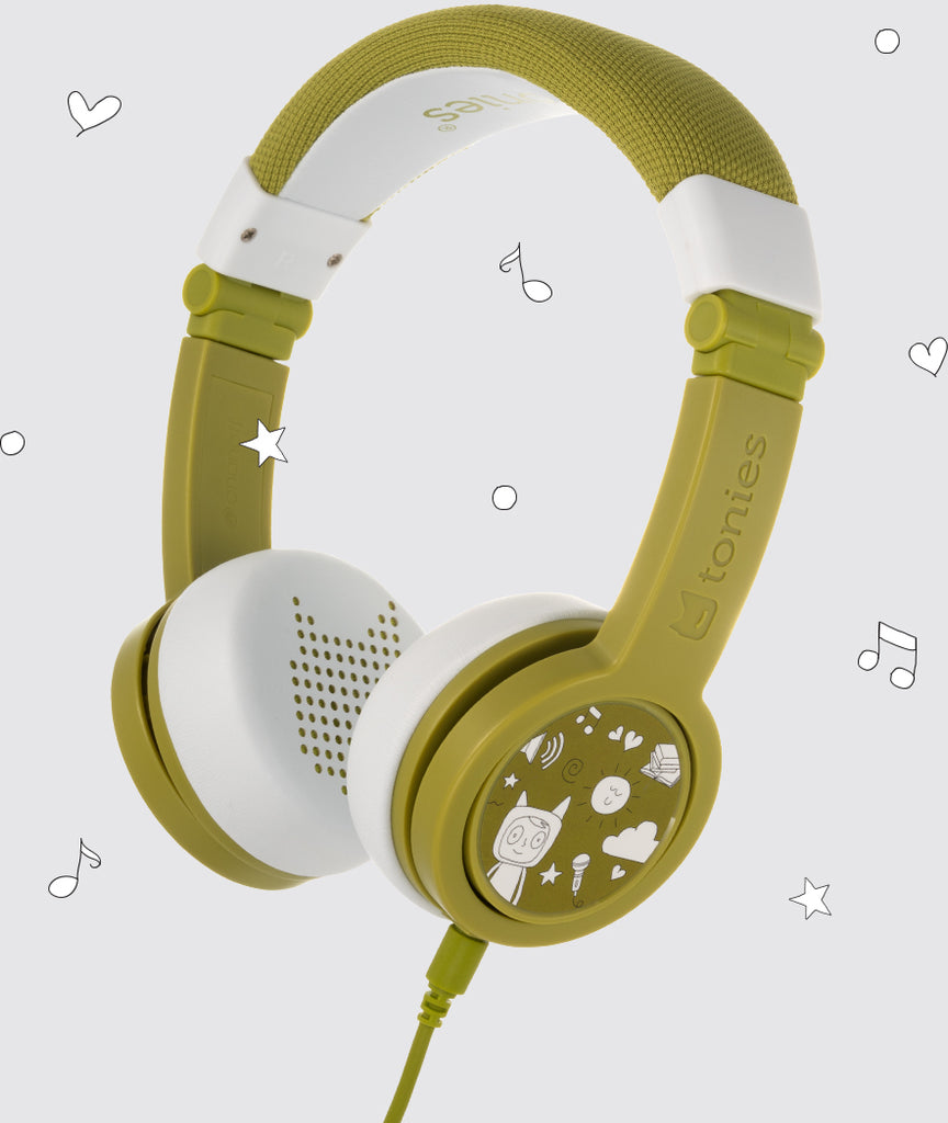 Headphones  Green